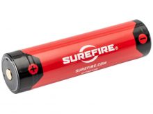SureFire SF18650B 18650 3500mAh 3.6V Protected Lithium Ion (Li-ion) Button Top Battery with Micro USB Charging Port