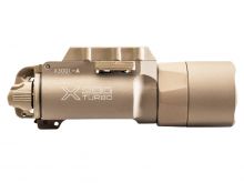 SureFire X300T-A-TN Turbo LED Weapon Light - 650 Lumens - Lever-Latch Rail Mount - Includes 2 x CR123A - Tan