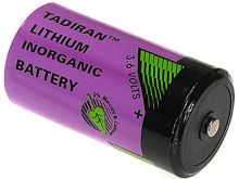 Tadiran XOL C 8500 mAh 3.6V Lithium Thionyl Chloride (Li-SOCI2) Battery (TL4920)