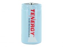 Tenergy 10200 C-cell 5000mAh 1.2V Nickel Metal Hydride (NiMH) Button Top Battery - Bulk
