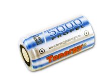 Tenergy 10514 Sub C 5000mAh 1.2V High-Drain 40A Nickel Metal Hydride (NiMH) Flat Top Battery with or without Tabs - Bulk