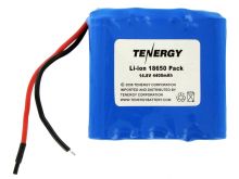 Tenergy 31023 Lithium Li-Ion 18650 14.8V 4400mAh Battery Pack