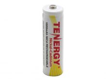 Tenergy 20104 AA 1000mAh 1.2V Nickel Cadmium (NiCd) Button Top Battery - Bulk