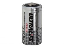 UltraLife UB123A CR123A 1650mAh 3V Lithium (LiMnO2) Button Top Photo Battery - Bulk - Made in the USA