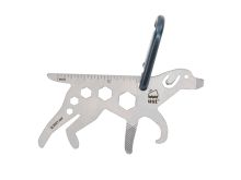 Ultimate Survival Technologies Tool A Long Micro Dog Multi-Tool - Stainless Steel - 5 Total Tools - TSA-Compliant