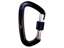 Ultimate Survival Technologies 10cm Locking Gear Biner - Carabiner Clip with Lock - Black (20-02572-01)