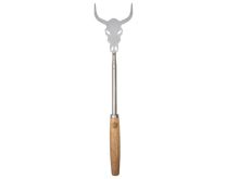 Ultimate Survival Technologies Grill A Long Extendable Fork - Cow Skull