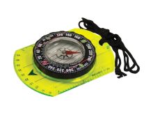 Ultimate Survival Technologies Hi Vis Waypoint Map Compass with Measuring Scales and Breakaway Lanyard (20-12130)