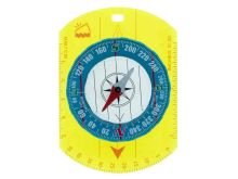 Ultimate Survival Technologies Hi Vis Waypoint Map Compass with Measuring Scales and Breakaway Lanyard
