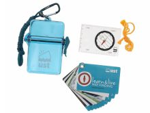 Ultimate Survival Technologies Learn and Live Way Finding Kit Combo - Pairs Pocket Guide with Compass