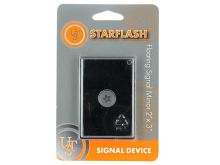 Ultimate Survival Technologies StarFlash Floating Signal Mirror - 2 x 3-inch Signaling Device - Polycarbonate (20-1WG0611)