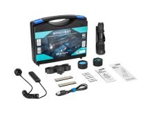 Olight Warrior X 4 Rechargeable LED Flashlight Kit - 2600 Lumens - Includes 1 x 21700, 2 x Filters and Weapon Mount - Matte Black