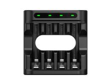 XTAR L4 4-Bay Smart Charger for NiMH and Li-ion AA and AAAs