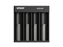 XTAR MC4S 4-Bay Li-ion and NiMH Battery Charger