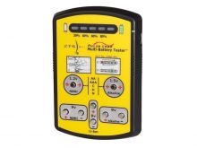 ZTS Mini Multi-Battery Tester for 9V Batteries - Works with Alkaline, NiMH, NiCd and Li-ion (MINI-9RL)