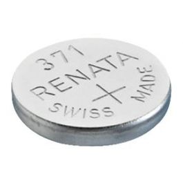 Renata 371 MP 35mAh 1.55V Silver Oxide Coin Cell Battery - 1 Piece Tear  Strip, Sold Individually