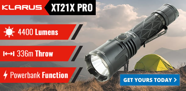 Klarus XT21X Pro Dual-Fuel Flashlight!