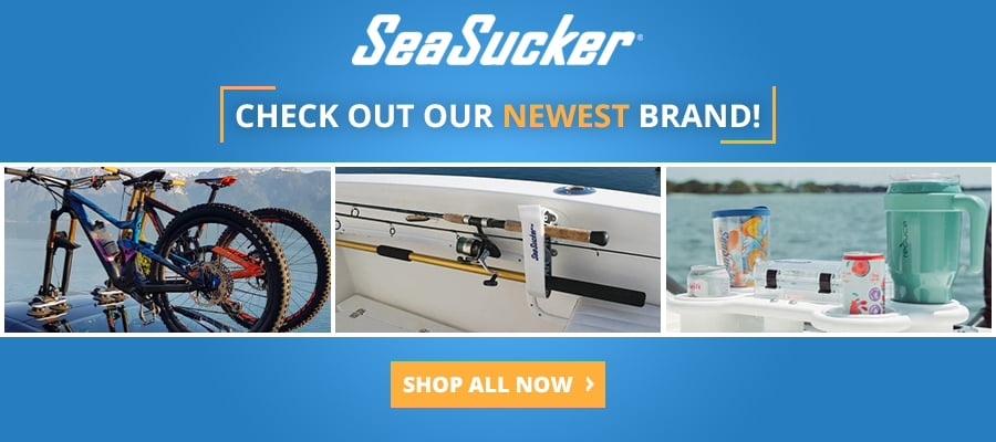 Shop Our Newest Brand SeaSucker for your marine, car, and traveling needs!